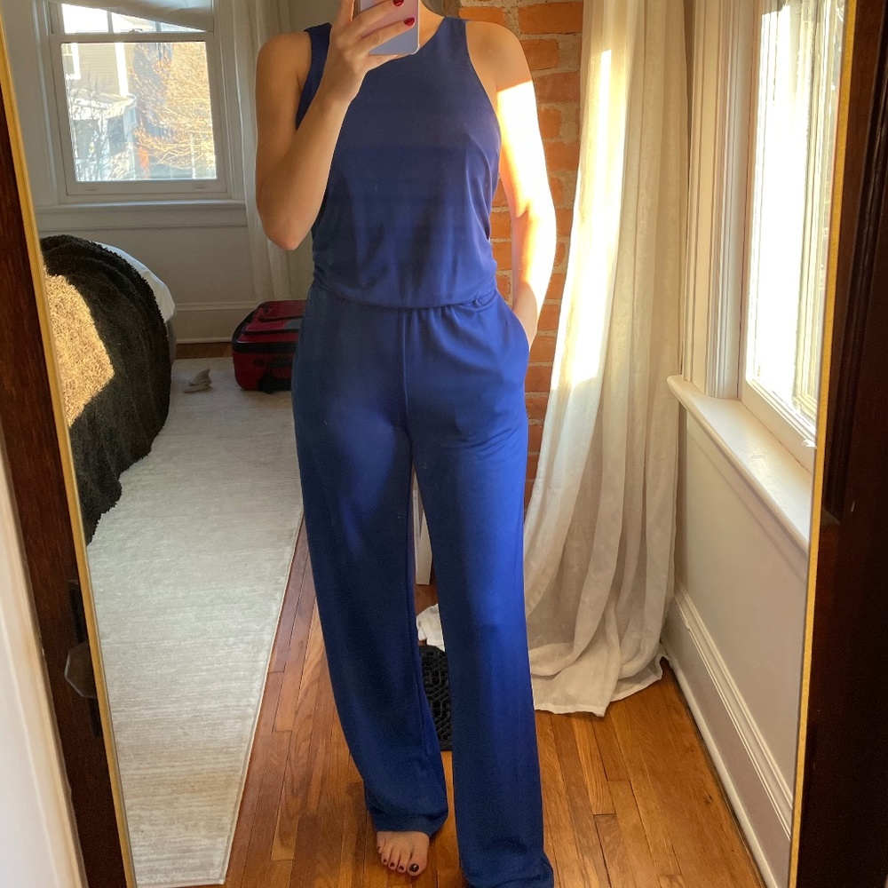 Blue Zara Jumpsuit